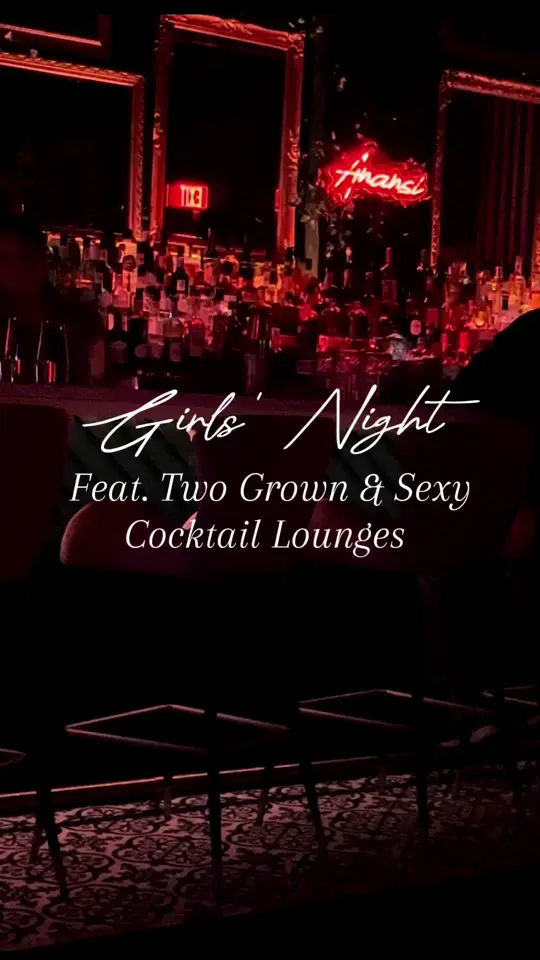 Anansi Cocktail Lounge in Decatur showing cocktail, atmosphere, review, video by monaeyvonne on TikTok
