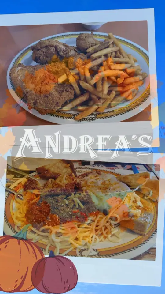Andrea's Family Restaurant in Winter Haven showing food, fried chicken, seafood, greek classics, carrot soufflé, video by Andrea’s Family Restaurant WH on Facebook