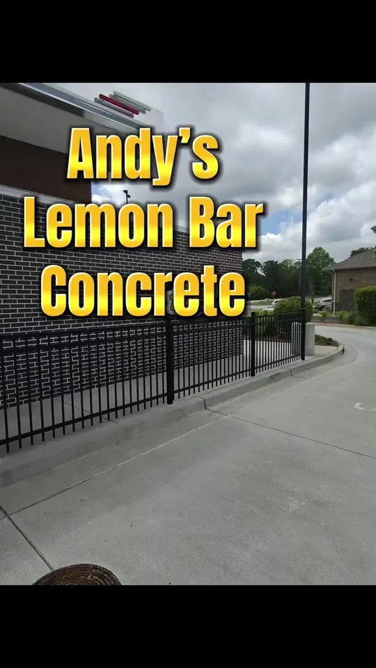 Andy's Frozen Custard in Odessa showing food, lemon bar concrete, video by chefnd on TikTok