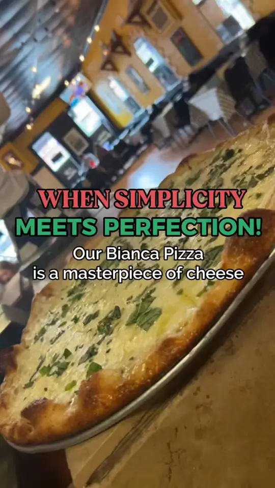 ANNUNZIATA'S Pizza & Pasta in Cumming showing pizza, bianca pizza, video by Annunziata's Pizza & Pasta on Facebook