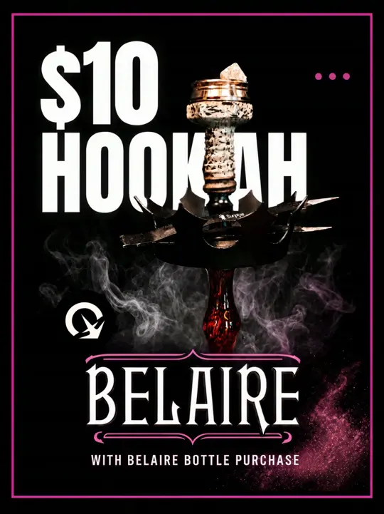 ANQOR Lounge Orlando in Orlando showing hookah, belaire bottle, video by ANQOR Lounge on Facebook