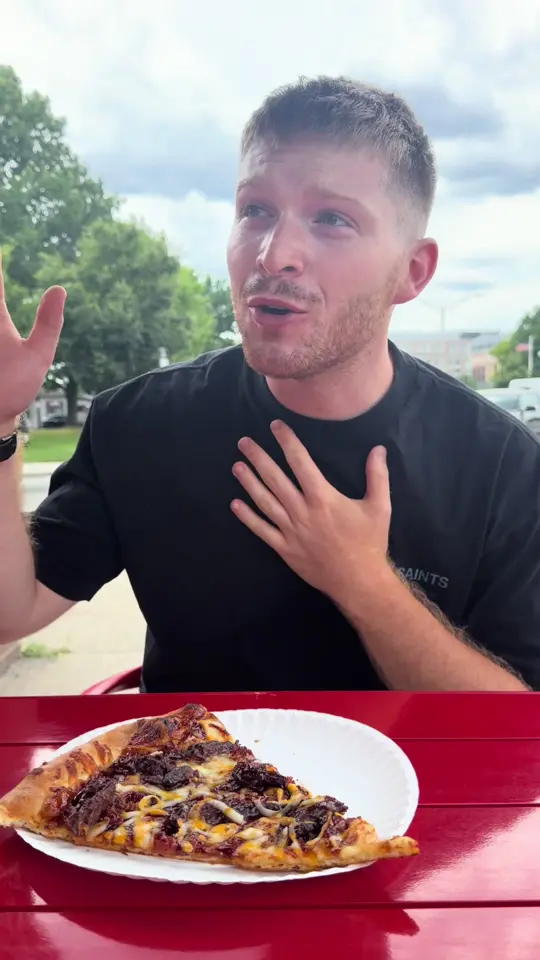 Antonio's Pizza on TikTok, video by zach.all.day