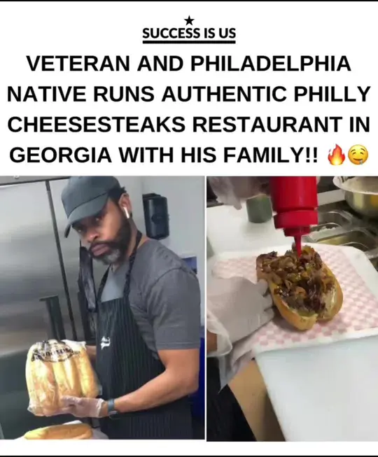 Apollo’s Steaks in Newnan showing restaurant, family owned business, veteran owned business, video by successisus on TikTok
