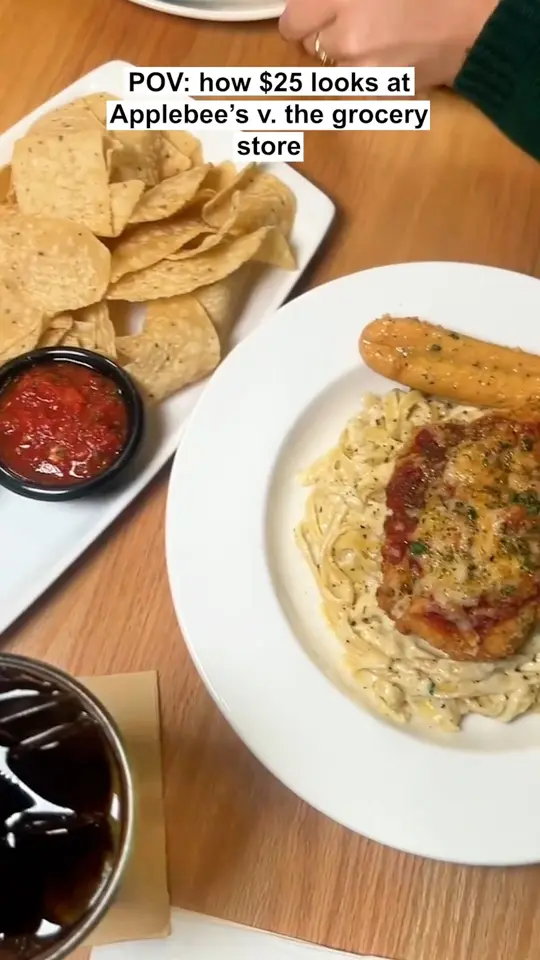 Applebee's Grill + Bar in Commerce showing food, drinks, video by Applebee's Grill + Bar on Facebook