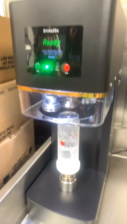 Applebee's Grill + Bar in Monroe showing food, togo drink machine, video by Christina Marie Williams on Facebook
