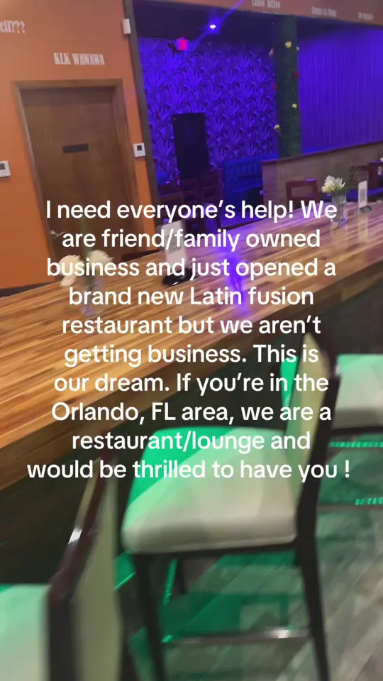 Aroma Gastro Bar in Orlando showing latin restaurant, gastro bar, lounge, video by ashleymcuadrado on TikTok
