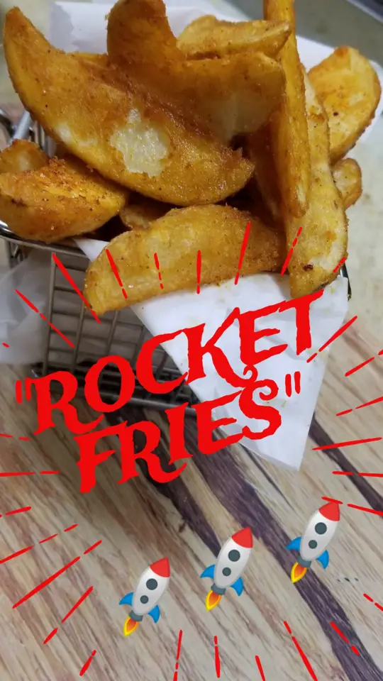 Art & Jake's Sports Bar & Grill in Newnan showing food, rocket fries, video by Art & Jakes Sports Bar & Grill on Facebook