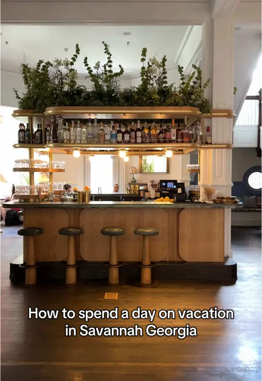 Artillery Bar in Savannah showing drinks, bar visit, video by kerri.hook on TikTok