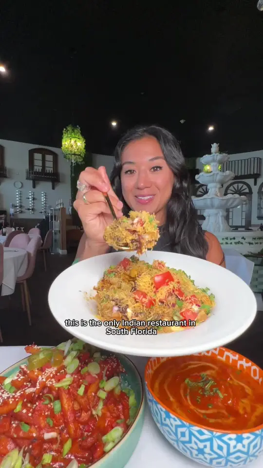Ashoka Indian Restaurant - Miami in Miami showing restaurant, indian food, curry, pistachio curry, video by explorewithgg on TikTok