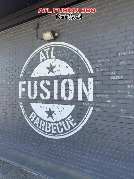 Atl Fusion BBQ in Marietta showing food review, bbq, video by mavprttygrlfoodreview on TikTok