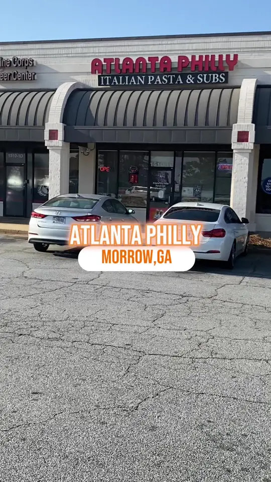 Atlanta Philly Italian Pasta & Subs in Morrow showing food review, atmosphere, video by ellebeeatin on TikTok