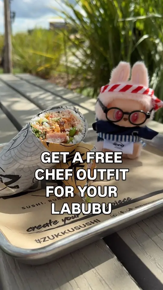 Ato in Wesley Chapel showing event, labubu party, poke bowl, chef coat giveaway, claw machine game, grand prize drawing, video by Ato at Krate on Facebook