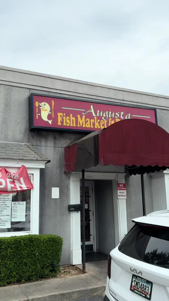 Augusta Fish Market & Restaurant in Augusta showing review, seafood, video by firethiefreviews on TikTok