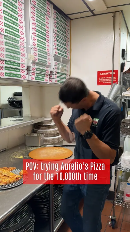 Aurelio's Pizza in Naples showing pizza, video by Aurelio's Pizza on Facebook
