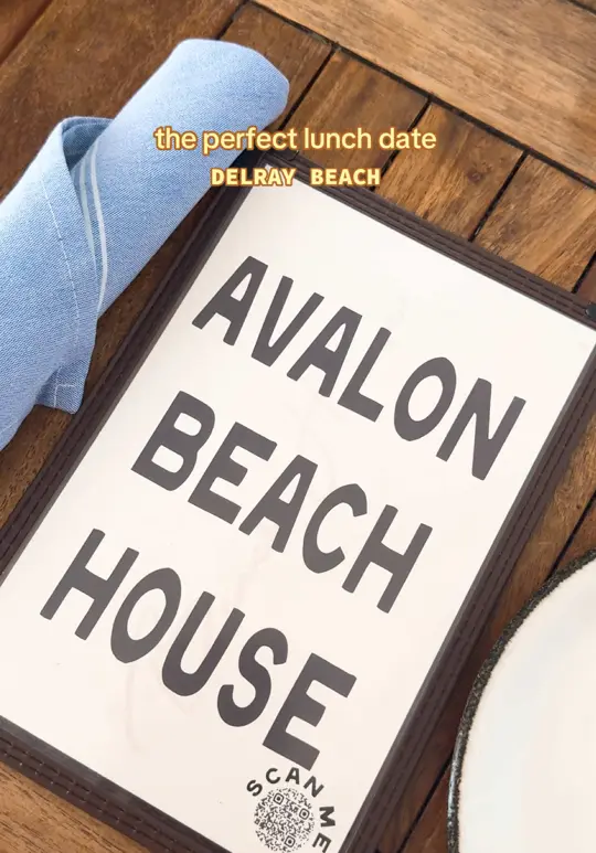 AVALON in Delray Beach showing lunch, ice cream, video by kaylie.ann.white on TikTok
