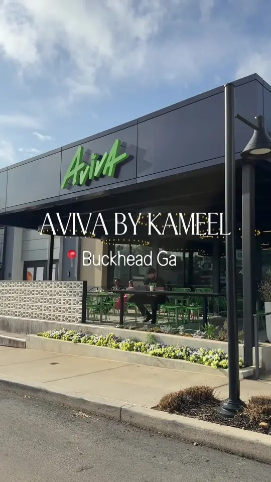 Aviva by Kameel Buckhead in Atlanta showing review, visit, video by fatima13liz on TikTok