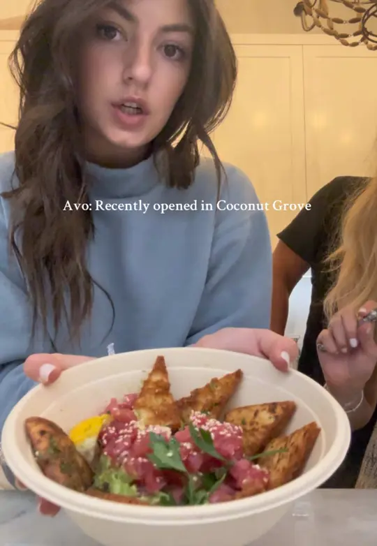 Avo Miami in Miami showing food, tuna tartar, video by alemcueto on TikTok