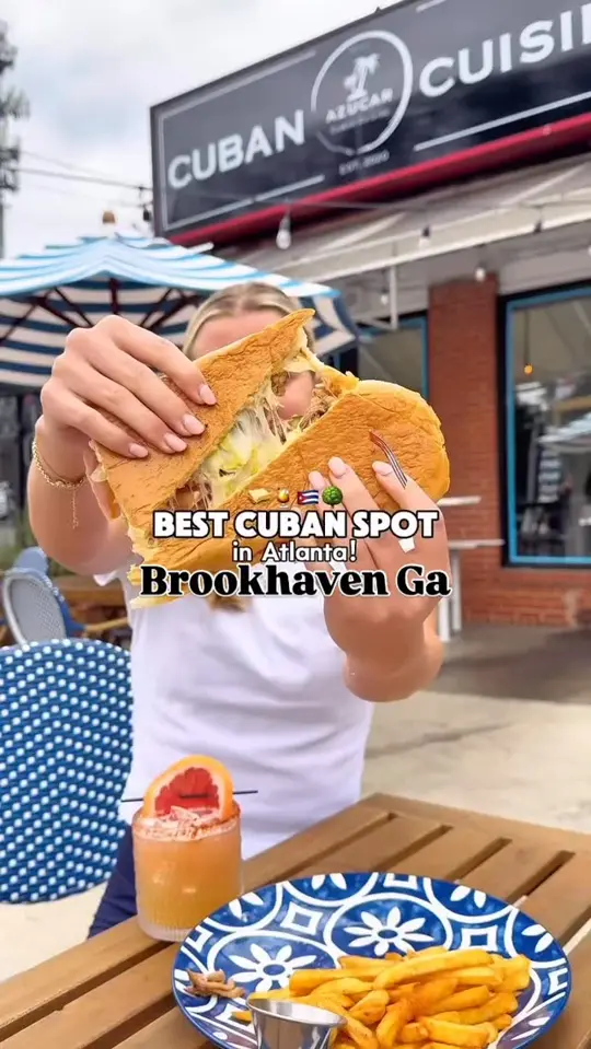 AZUCAR CUBAN CUISINE in Brookhaven showing restaurant, cuban cuisine, video by Azucar Cuban Cuisine on Facebook