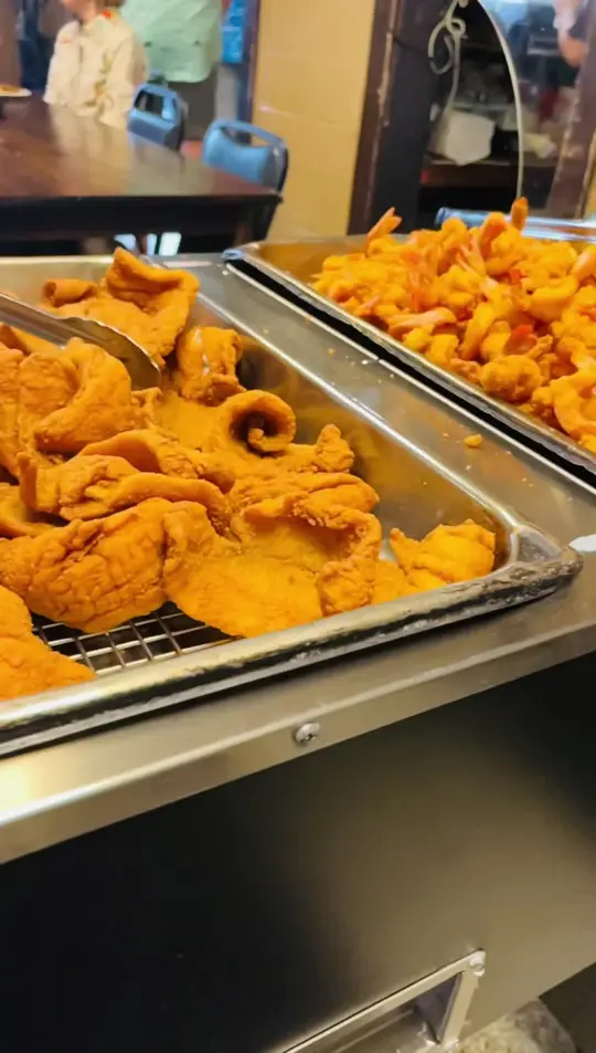 B & J's Steaks & Seafood in Darien showing seafood buffet, video by B and J's Steaks and Seafood on Facebook