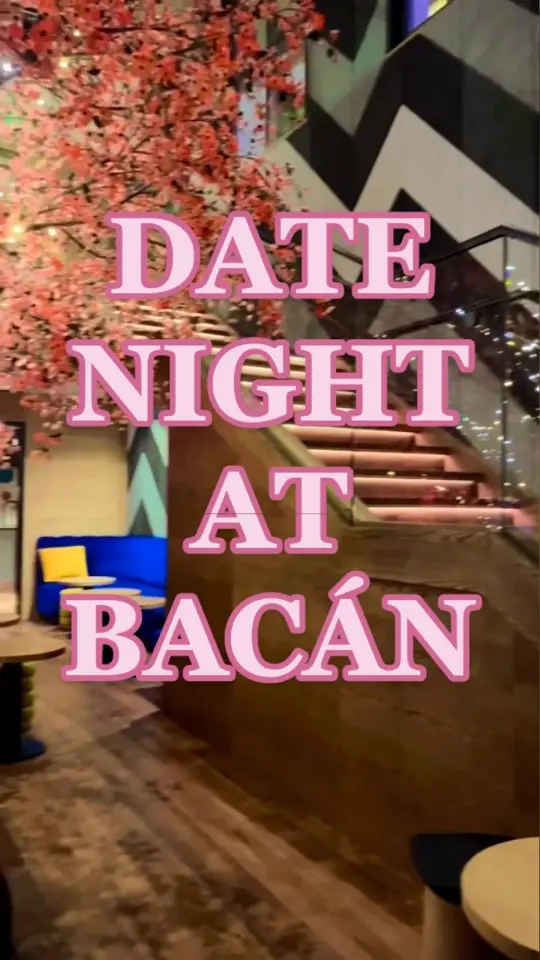 BACÁN in Orlando showing date night, venue visit, video by kelliefromthekingdom on TikTok