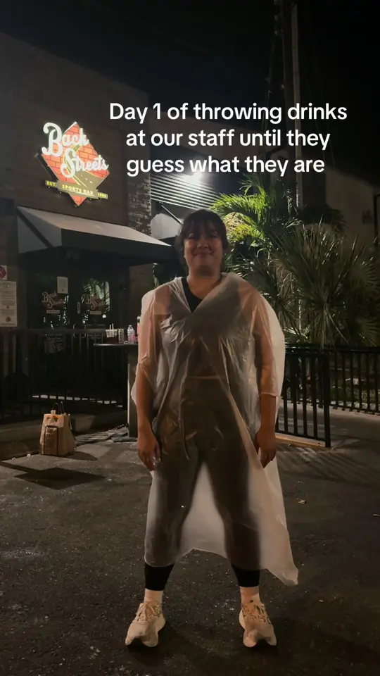 BackStreets Sports Bar in Cape Coral showing bartender, bar atmosphere, video by backstreetssportsbar on TikTok