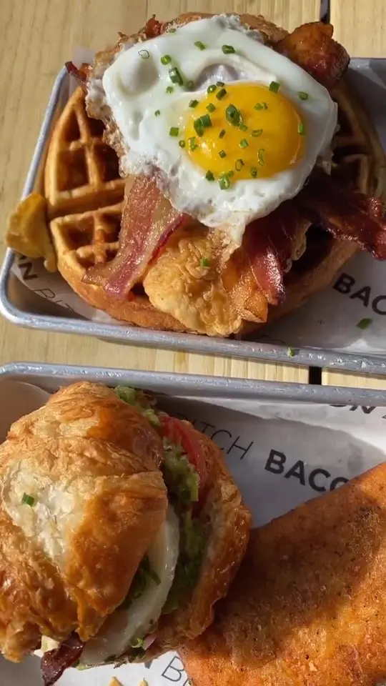 Bacon Bitch in Miami showing food, bacon, video by weeatfoodsoflo on TikTok