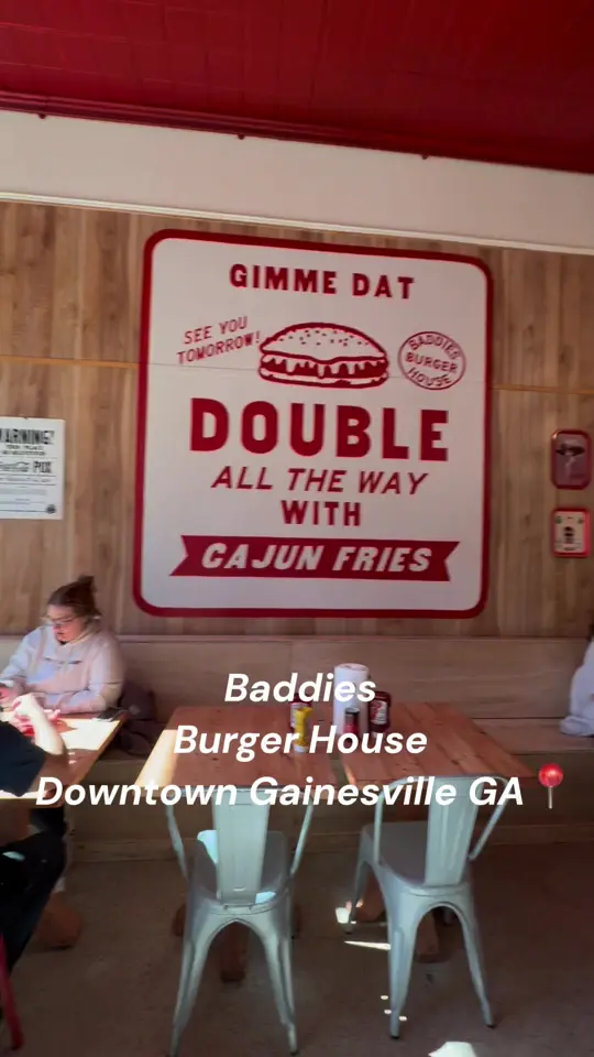Baddies Burger House - Gainesville in Gainesville showing burger, downtown gainesville ga, video by emysdiaries1 on TikTok