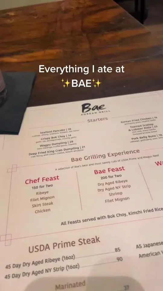 Bae Korean Grill on TikTok, video by arythisarythat