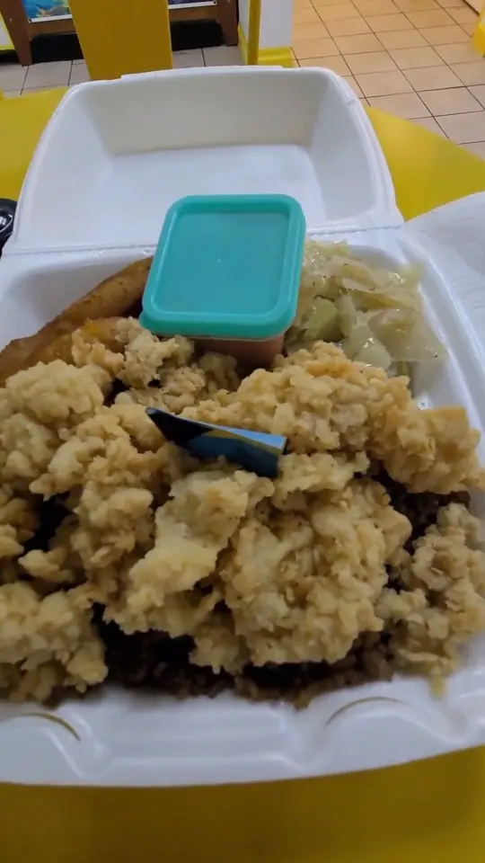 Bahamas Caribbean Cuisine in Warner Robins showing restaurant, visit, video by Jennifer Chenoweth on YouTube