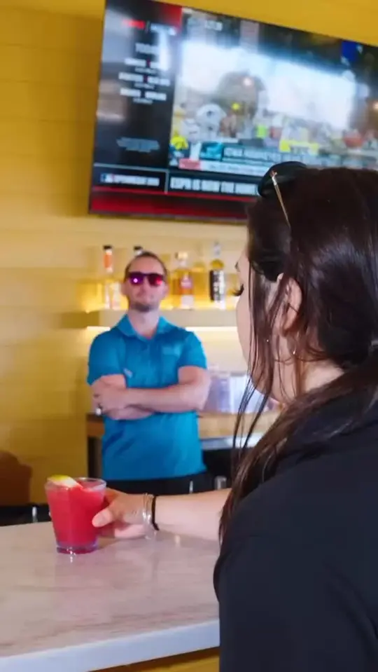 Baja Coastal Kitchen in Pensacola Beach showing cocktail, drinks, video by Baja Coastal Kitchen on Facebook