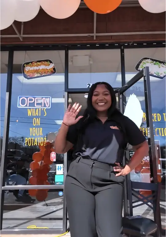 Baked! McDonough in McDonough showing owner introduction, restaurant visit, video by thebigbaked on TikTok