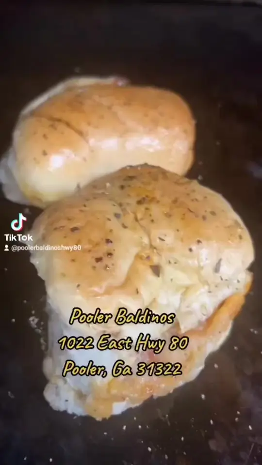 Baldinos Giant Jersey Subs in Pooler showing pepperoni rolls, video by Pooler Baldinos Giant Jersey Subs on Facebook