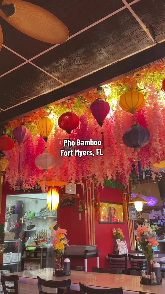 BAMBOO / Healthy Foods in Coral Springs showing dinner, pho, video by commutingcouple on TikTok