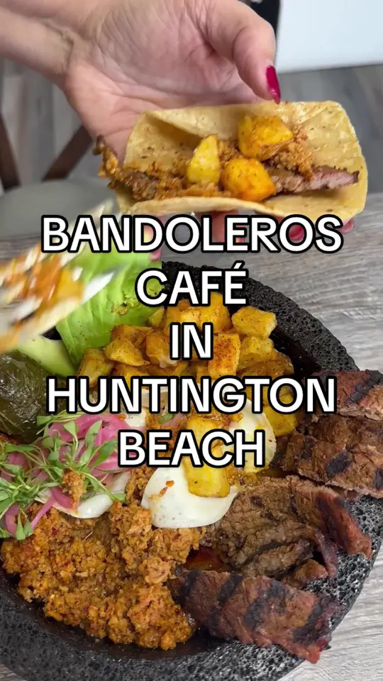 Bandoleros tacos sunrise in Sunrise showing breakfast, burritos, coffee, video by localemag on TikTok