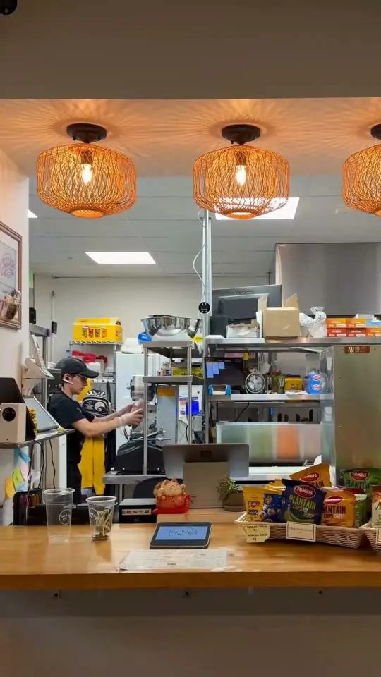Banh Mi 47 in Albany showing food, made-to-order food, pho, atmosphere, cozy atmosphere, video by Downtown Albany, New York on Facebook