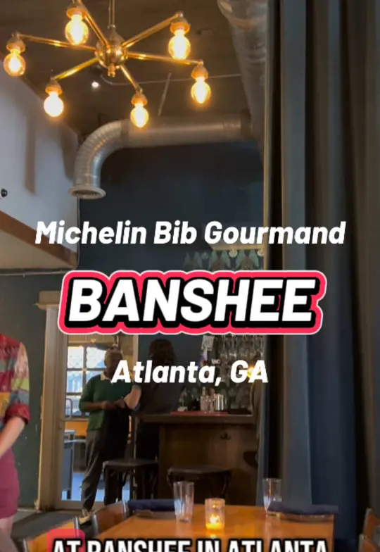 Banshee in Atlanta showing food, restaurant review, video by _schenchen_ on TikTok