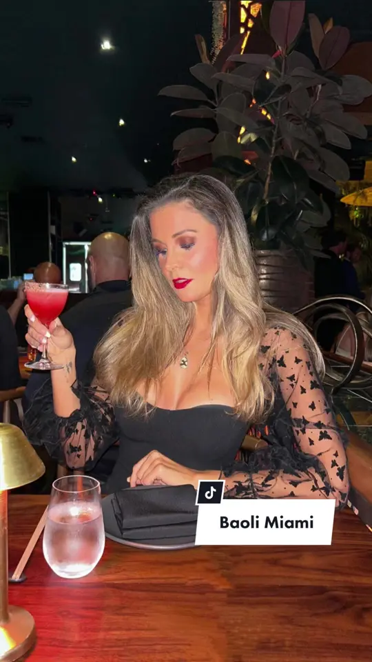 Baoli Miami in Miami showing restaurant, nightlife, atmosphere, party, video by jumeireles_miami on TikTok