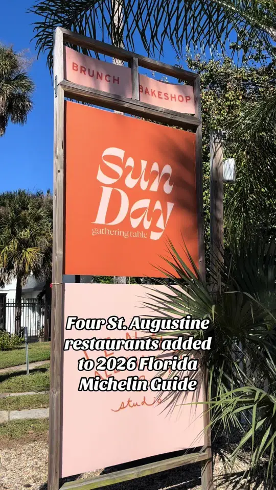 Bar Citra in St. Augustine showing food recognition, michelin guide, video by totallystaugustine on TikTok