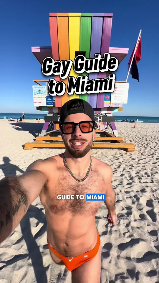 Bar Gaythering in Miami Beach showing bar, visit, video by theglobetrotterguys on TikTok