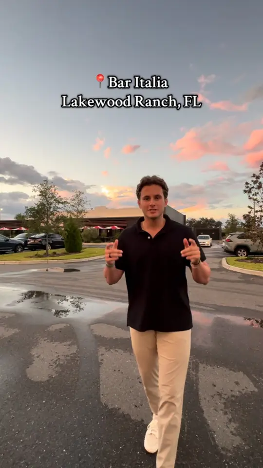 Bar Italia in Lakewood Ranch showing review, food, italian food, video by Peter Liakakos on Facebook