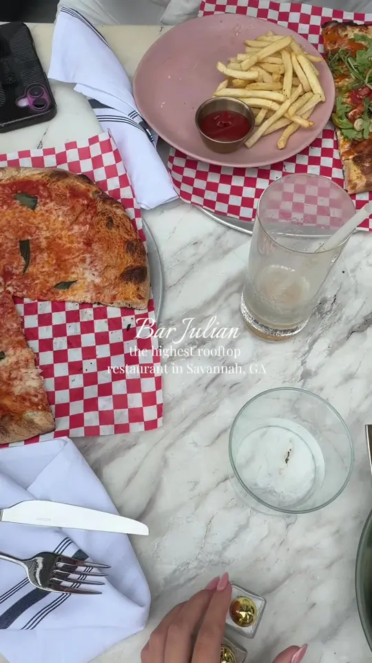Bar Julian in Savannah showing brunch, bachelorette trip, photo booth, video by jennadigitaldiary on TikTok