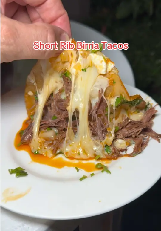 Bar Tulio's in Miami showing food, short rib birria tacos, video by foodyfetish on TikTok