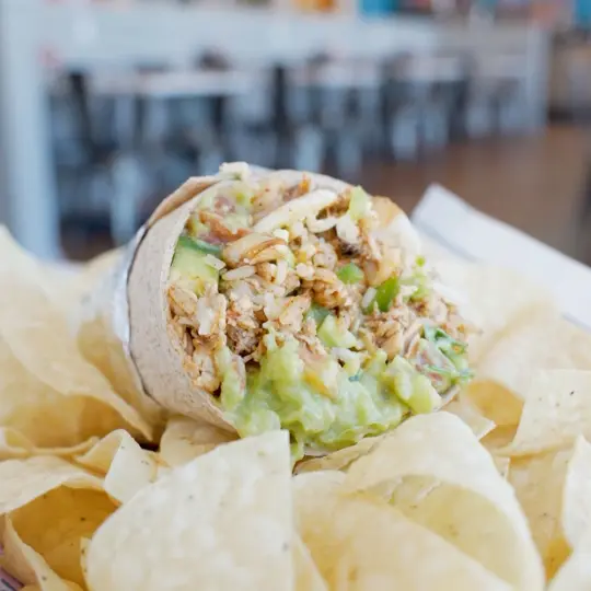 Barberitos in Jefferson showing food, burrito, video by Barberitos Southwestern Grille & Cantina on Facebook