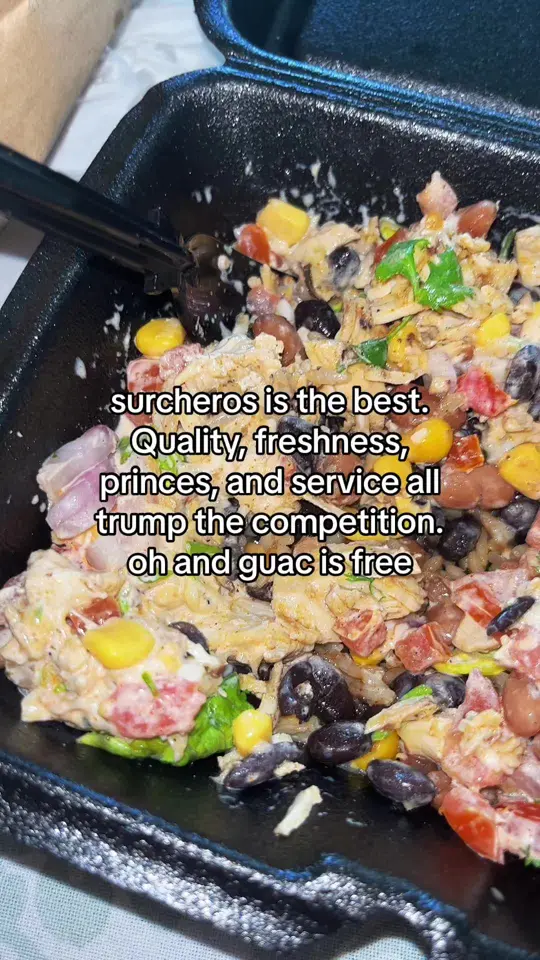 Barberitos in Milledgeville showing burrito bowl, chips, video by bethany.paints on TikTok