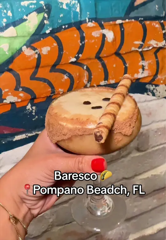 Baresco in Pompano Beach showing review, visit, food, tuna tostada, steak fajitas, chef’s island catch, mahi-mahi, cocktails, watermelo cocktail, video by lex.andthe.city on TikTok