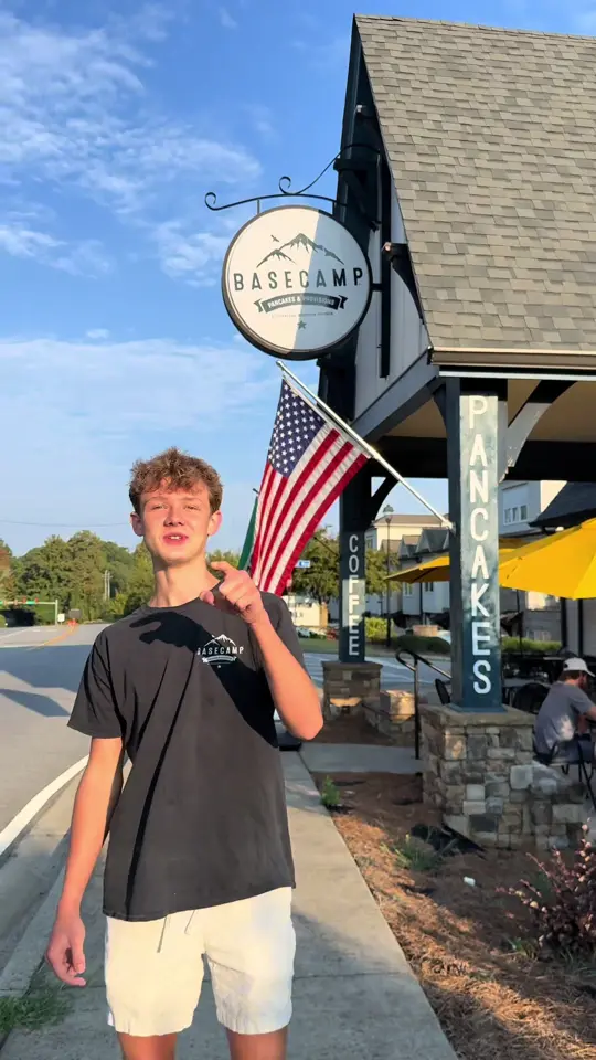 Basecamp at Kennesaw Mountain in Marietta showing restaurant visit, house tour, video by thatpeachybee on TikTok
