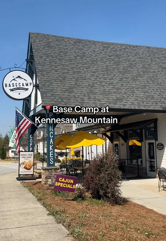 Basecamp at Kennesaw Mountain in Marietta showing visit, review, video by bcbc_95 on TikTok