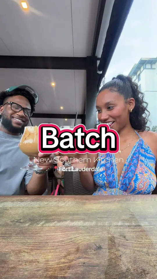 Batch New Southern Kitchen in Fort Lauderdale showing review, visit, video by elatedthings on TikTok