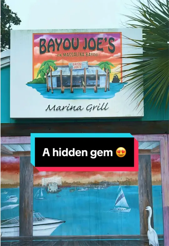 Bayou Joe's Marina & Grill in Panama City showing seafood, lunch, video by maddyloo23 on TikTok