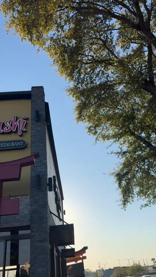 Bayridge Sushi in Longwood showing restaurant, sushi, hibachi, atmosphere, visit, video by Do Orlando North on Facebook